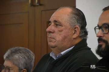 Papá Noel irrumpe en Lomo Magullo en un 4x4/FJS Fotografía.